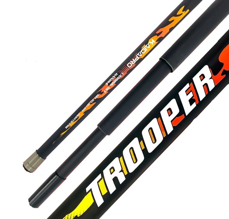 Ручка для подсачека Kaida TROOPER 2.0м / Телескопический подсак